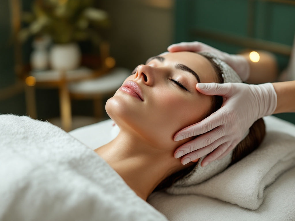 Lymphatic Drainage Facial Massage