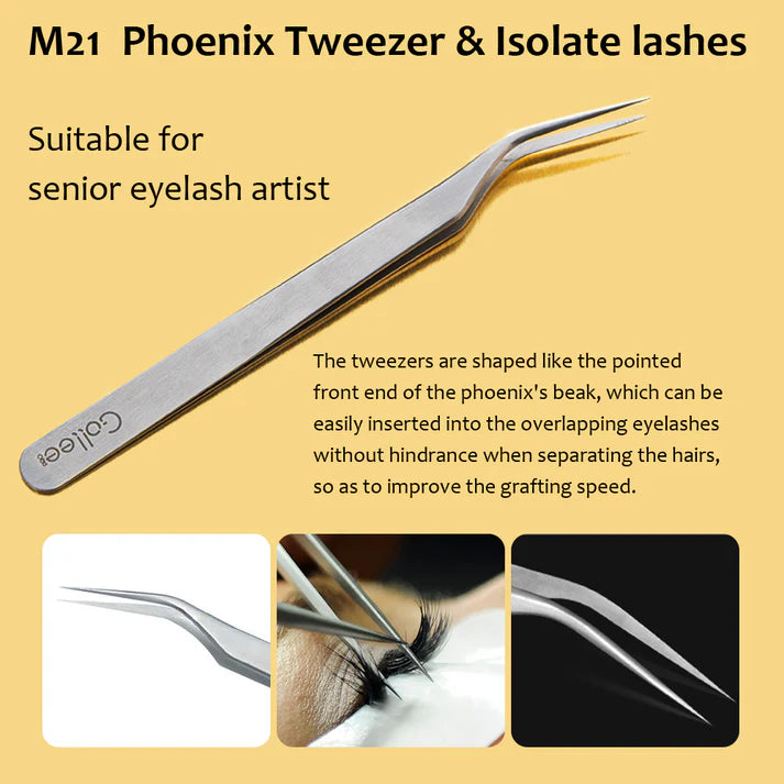 Gollee Isolation Expert Tweezers M21
