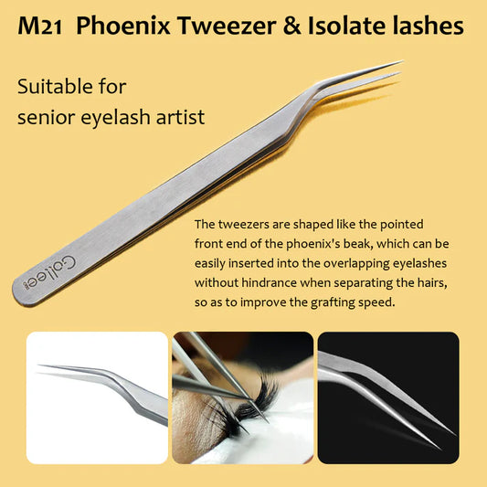 Gollee Isolation Expert Tweezers M21