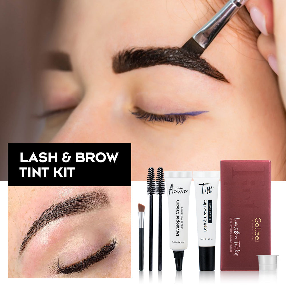 Gollee Lash & Brow Tint Kit Brown Z40