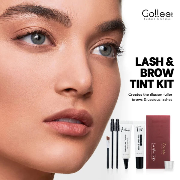 Gollee Lash & Brow Tint Kit Brown Z40