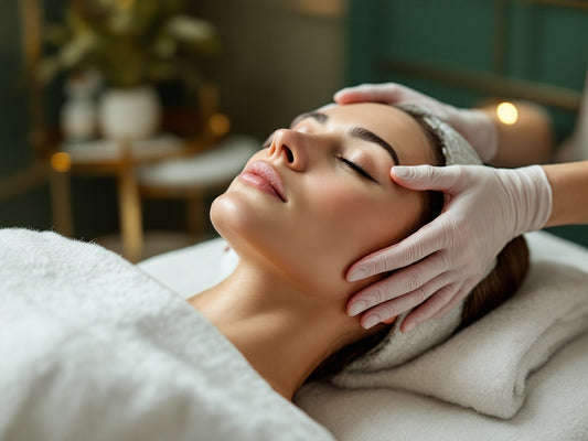Lymphatic Drainage Facial Massage